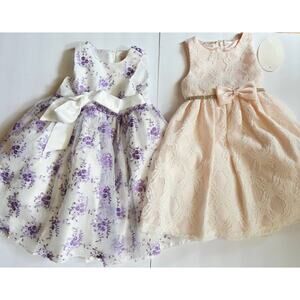 Girls Elegant Dress Lot of 2 Size 4T